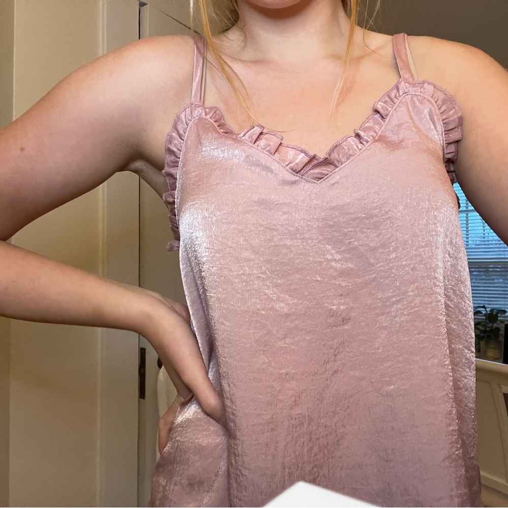 Purple tank top